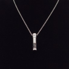 Kegyeleti ékszer kapszula fekete fém csipkével Kegyeleti ékszer kapszula fekete fém csipkével