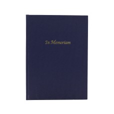 In memoriam könyv kék színben In memoriam könyv kék színben