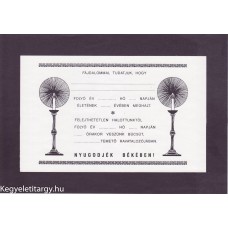 Gyászjelentés a/4 polgári ofszet papírból Gyászjelentés a/4 polgári ofszet papírból