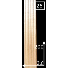 Koporsó díszítő léc vonal NR26