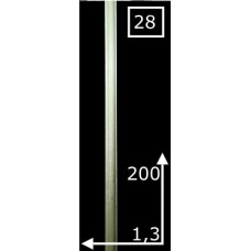 Koporsó díszítő léc ívelt NR28