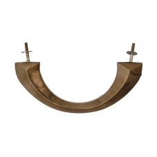 Koporsó fogantyú íves fémgőzölt bronz Koporsó fogantyú íves fémgőzölt bronz