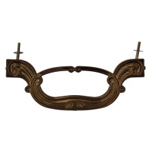 Koporsó fogantyú virágos fémgőzölt bronz Koporsó fogantyú virágos fémgőzölt bronz