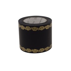 Koszorúszalag 10cm széles fekete