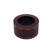 Koszorúszalag 6cm széles bordó