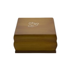 Urna fa Budapest galamb strasszkő mintával natúr színben Urna fa Budapest galamb strasszkő mintával natúr színben