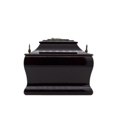 Urna fa pagoda kereszt fémrátéttel barna színben Urna fa pagoda kereszt fémrátéttel barna színben