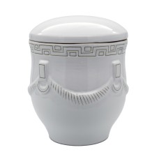 Urna kerámia aranyozott füzéres Urna kerámia aranyozott füzéres