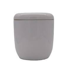 Urna kerámia mázas fehér