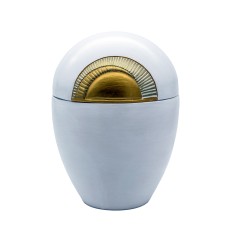 Urna kerámia matt naplemente mintával Urna kerámia matt naplemente mintával