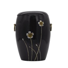 Urna kompozit fekete gránit százszorszép