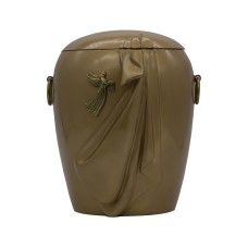 Urna kompozit gyászfátyol arany márvány angyalos/galambos