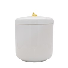 Zsolnay urna "láng" fehér Zsolnay urna "láng" fehér